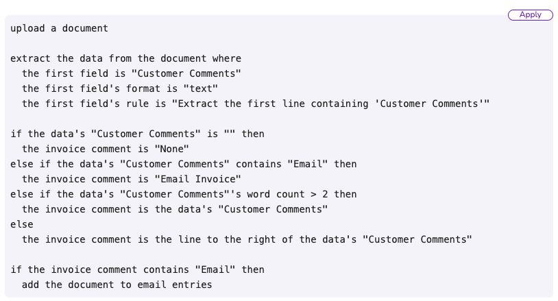 HAL auto-writes the automation for you to apply